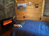 Rustic Log Cabin with Pond and Breathtaking View