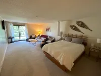 Steps to Sherburne Base Lodge and Lift at Burke Mountain Hotels in Burke