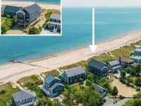 Brand new house on a private beach! Hotels in Bourne