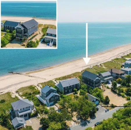 Brand new house on a private beach!