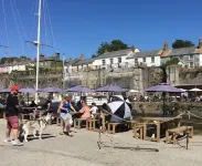 Quay Courtyard, cottage on Quay Road, alongside Charlestown Harbour.