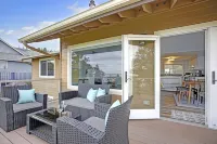 Pristine modern home with sweeping water views