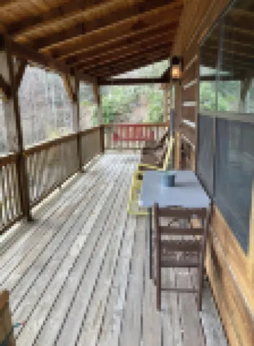 Balsam Mountain Cabin with waterfalls and a great year round view