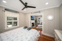 Sea Glass Beach House!  Large sand beach, dock and hot tub! Pets welcome!