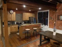 Old Town Loft w Hanging Master Bed