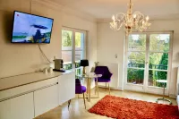 Villa at Steinhuder Meer -DZ-Azur-(40m2) with pantry-kitchen, garden, Wlan