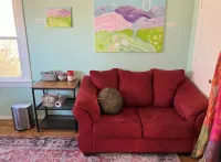 Hot Tub Private Studio- 1BR/1BR- Historic Tree Streets- 2 min drive to downtown