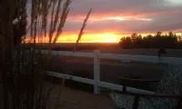 Sunsets and a Sweeping View of Wheatfields!