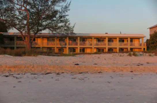 Totally Remodeled Beachfront Studio-Step out your door onto the sand. Really! D