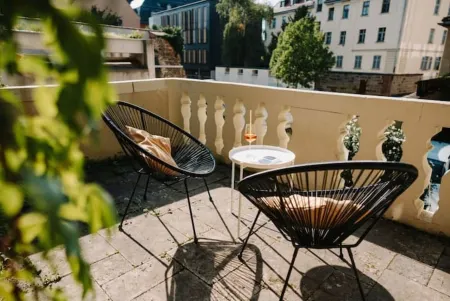 Appartement Residenz Bella Italia - Unterkunft mit Balkon, Terrasse & Parkplatz