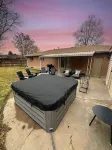 That 70's Modern Home: Fire Pit ~ Games ~ Hot Tub