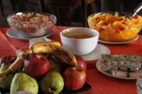 Hostería Lunahuana - breakfast