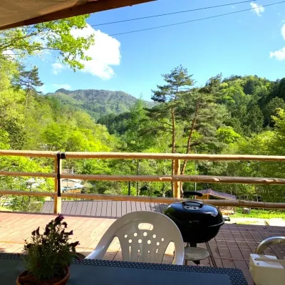 Glamping la Fonte 笛吹川温泉周辺のホテル