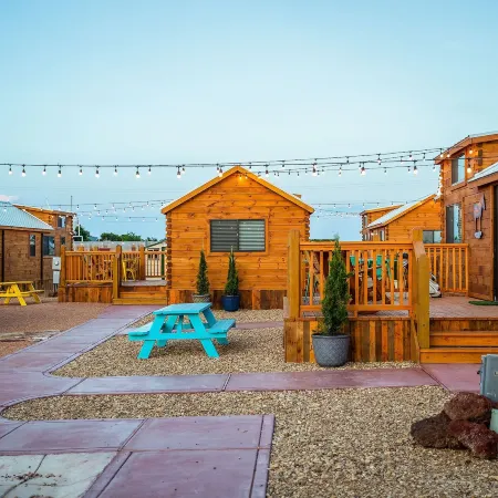 The Big Texan - Cabins and Wagons