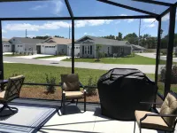 Gas Golf Cart and Screened Lanai - Beautiful Relaxing Villa Retreat