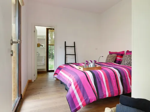 Modern Lodge with Wood Stove Near Almelo