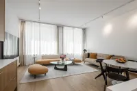 Scandinavian Design Townhouse with Private Sauna - 레지던스
