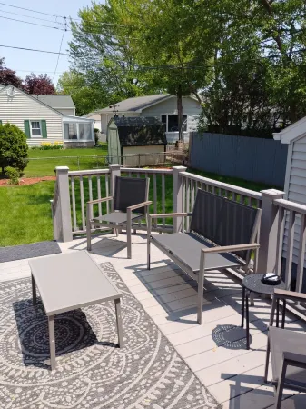 Newly renovated 4bdrm w/ fenced in backyard and fire pit. Peaceful neighborhood