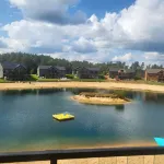 Beach house near Castle Rock Lake.