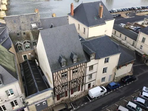 Charming studio in the heart of Amboise with gorgeous views of the Château!