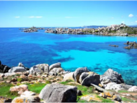 San Cipriano (St Cyprien) 6 pers conditioned villa, in residence Hotéis em Lecci