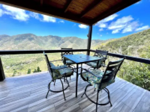 Big Views Over the Private Pool from this Simple Modern Getaway