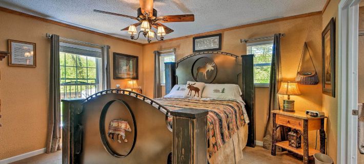 Cozy Cabin on Tenn River - 10 Mi to Chattanooga! Hotele w: Marion County
