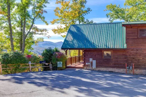 Game Room & Hot Tub! Black Bear Falls Resort Cabin - Country Houses