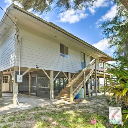 Renovated Crescent Lake Escape w/ Waterfront Deck!
