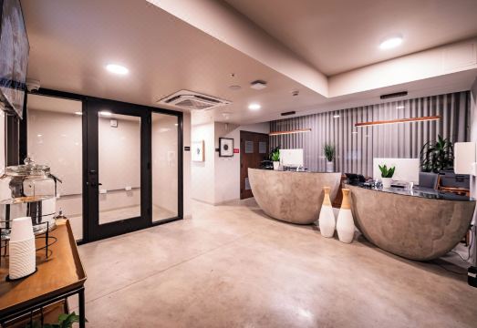 시티24 호텔의 루프탑 테라스