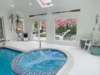 Heated Indoor Pool and Spa - Golf Course View
