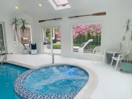 Heated Indoor Pool and Spa - Golf Course View