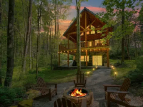 Hickory Haven at Trickle Creek at Hocking Hills 馬裏恩酒店