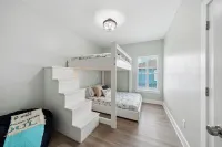 Salty Daze Waterfront Home on Christmas Bay with Ocean Views, Sleeps 10!