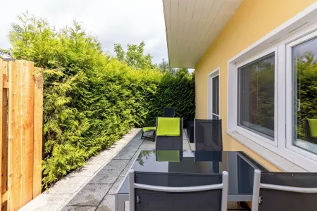 Bungalow / cottage in the heart of Rerik - 100m to the beach - gr. Terrace - Wi-Fi