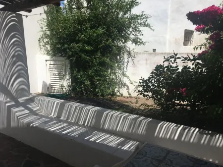 Cottage with large garden in the center of Panarea