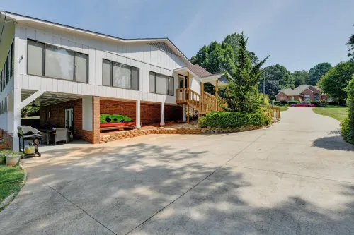 보트 램프와 함께 넓은 레이크 노먼 리트릿!