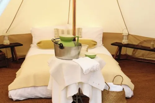 Private Luxury Campsite in Woodland Meadows.