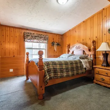The Bear Cabin at the Riviera Resort in Neillsville, Wisconsin!