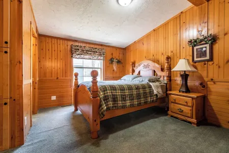 The Bear Cabin at the Riviera Resort in Neillsville, Wisconsin!