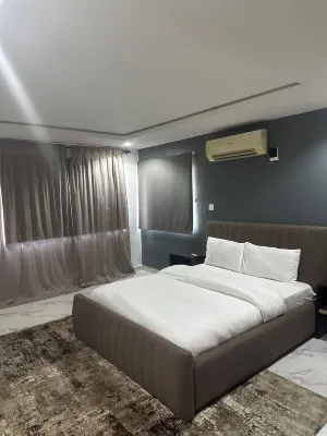 Luxury Brown-Themed Apartment with Balcony Views & Comfort