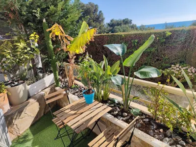 Beachfront apartment with private spa Hotels near alannia resort