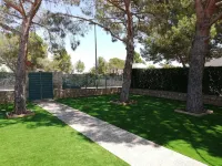 House with pool on the 1st line of the sea