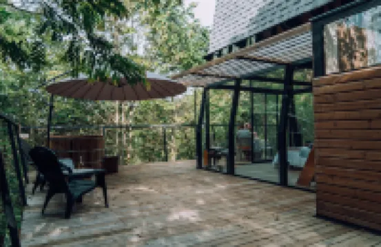 Silvery Bungalows en El Bosque Hotels in 