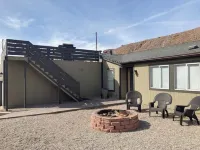 River house with desert view