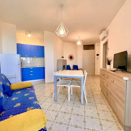 Beachfront Flat with Sea View