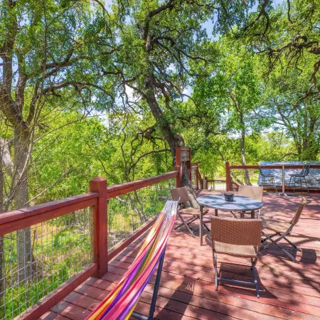 Tipis on the Guadalupe