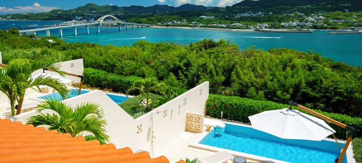 Resort Villa Kapuka Sesokojima Hotels in Motobu