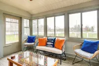Cadillac Vacation Rental w/ Dock on Lake Mitchell! - WiFi