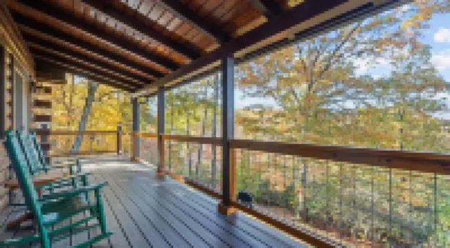 Beautiful Views of The Great Smoky Mountains From Anywhere Indoors or Out!